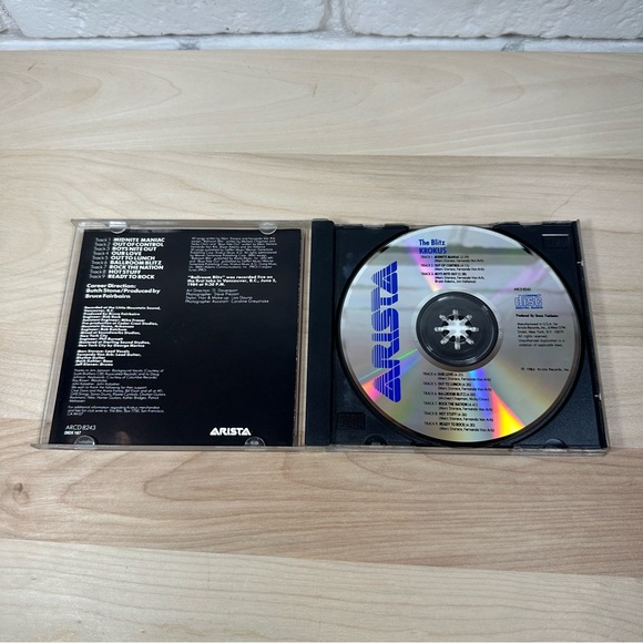 Krokus The Blitz CD 1984 - Picture 4 of 4